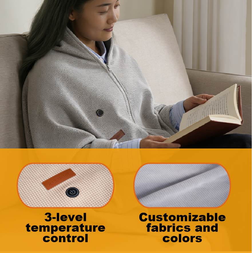 Versatile and suitable for all scenarios: Why a graphene heating shawl blanket is a must-have in your daily life